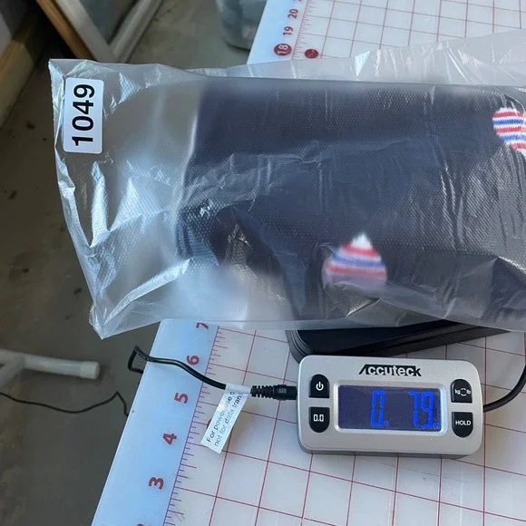 Talbots Patriotic Heart Print Sweater Tie Back Long Sleeve Knit Top Petite Large - Picture 9 of 9